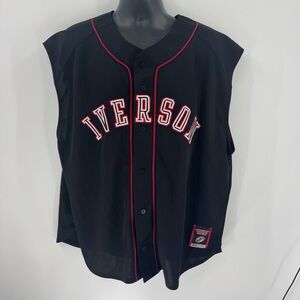 Reebok Allen Iverson Limited Edition Sleeveless Jersey Made in Korea SizeXL (R1)